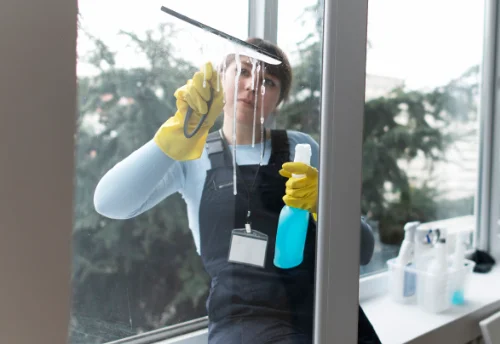 Nettoyage de vitres intérieures et extérieures à Saint-Pierre-de-Lages